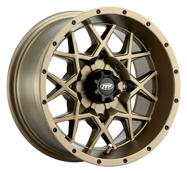 1528644729B ITP ITP Wheel Hurricane 15x7 - 4/156 - N/A 15X7 4/156 4+3 HURRICANE BRONZE ITP Wheel Hurricane Bronze