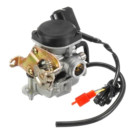 Image-2 Outside Distributing GY6 Style 50 cc Carburetor with Electric Choke 4 Stroke - GY6 style CARBURATOR GY6 W/ELECTRIC CHOKE 03-0024 03-0024 MOGOPARTS