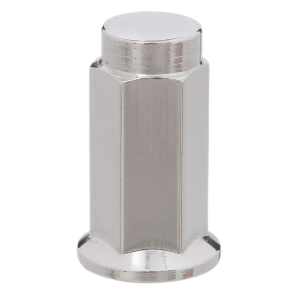 DF-1038F WCA WCA Flat Base Hexagonal Wheel Nut 217902 LUG NUT 3/8" 17MM HEX FLAT QTY1 WCA Flat Base Hexagonal Wheel Nut Silver
