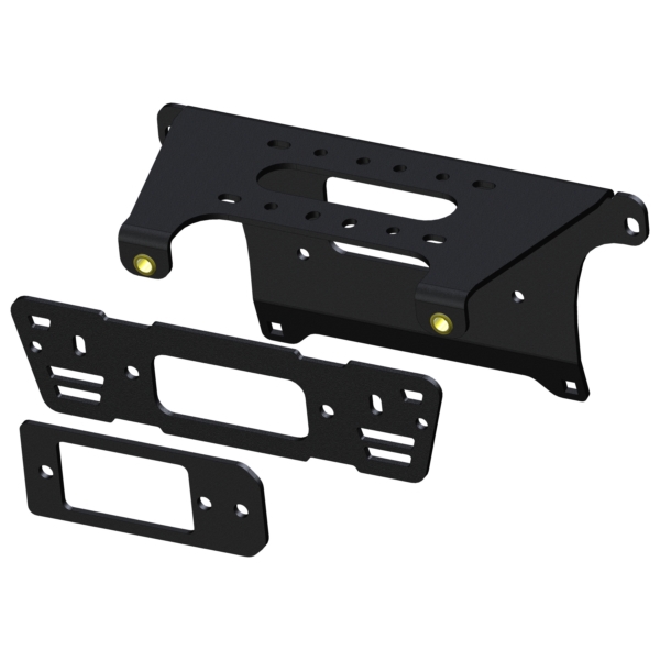 101345 KFI-PRODUCTS KFI Products Winch Bracket 101345 WINCH MOUNT POL KFI Winch Bracket 