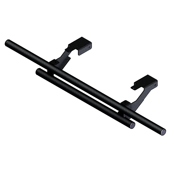 101425 KFI-PRODUCTS KFI Products Bumper Rear - Steel - BOBCAT, POLARIS BUMPER DT RR POL KFI Bumper Black