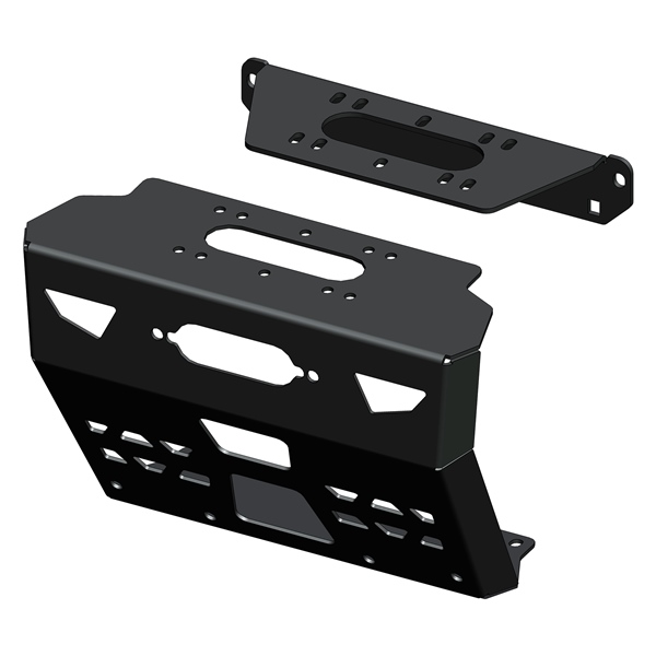 101830 KFI-PRODUCTS KFI Products Winch Bracket 218439 WINCH MOUNT POL KFI Winch Bracket 