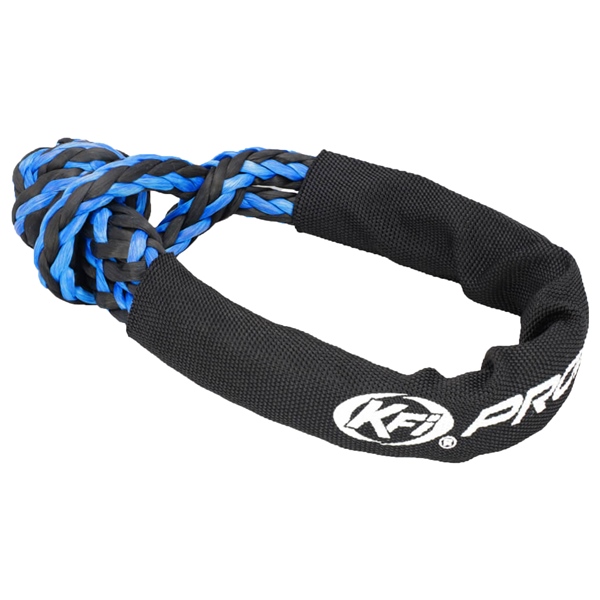 KFI-SS-44 KFI-PRODUCTS KFI Products 7/16" Blue Synthetic ATV/UTV Soft Shackle SHACKLE SOFT 7/16"X6" KFI 7/16" Blue Synthetic ATV/UTV Soft Shackle 