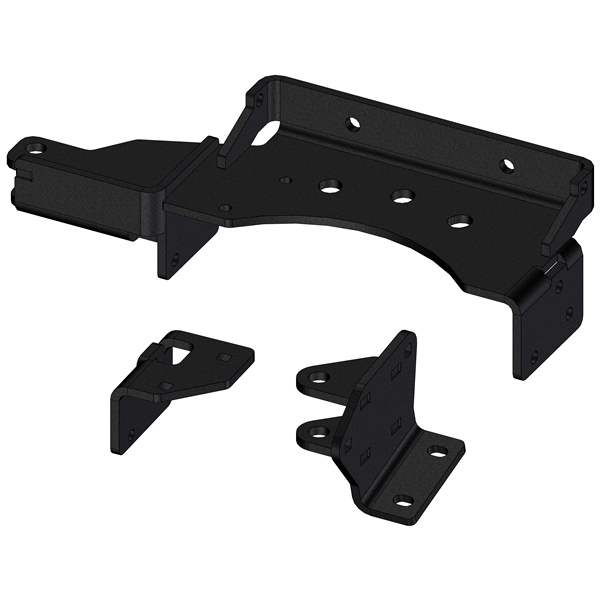 106305 KFI-PRODUCTS KFI Products UTV Plow Actuator brackets BRACKET PUSH TUBE ACTUATOR PRO 2.0 UTV UTV Plow Actuator brackets Black