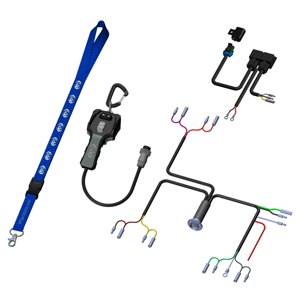 106950 KFI-PRODUCTS KFI Products Single Remote for Actuator & Winch REMOTE SINGLE ACTUATOR/WINCH Single Remote for Actuator & Winch 