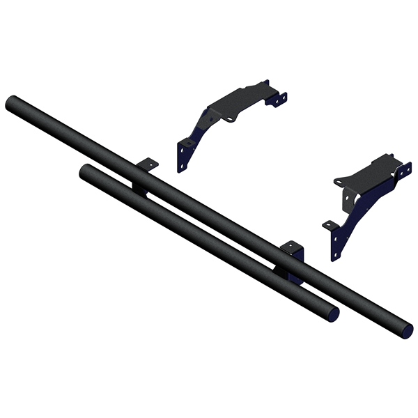 102075 KFI-PRODUCTS KFI Products Bumper Steel - POLARIS BUMPER DT RR POL KFI Bumper Black