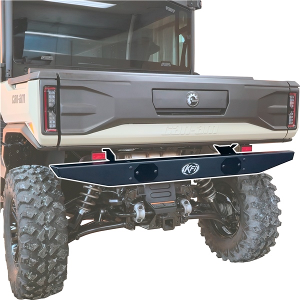 Image-3 KFI Products Bumper Steel - CAN-AM (BRP) BUMPER FORMED RR C-AM 102340 102340 KFIPRODUCTS