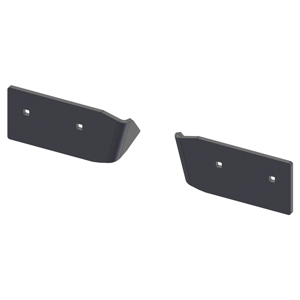 106298-9-R KFI-PRODUCTS KFI Products Snow Plow Wear Bars WEAR BAR CENTER KIT V-PLOW Snow Plow Wear Bars Black