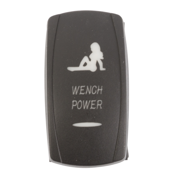 ROCKER SWITCH WENCH POWER GR by:  QuakeLed Part No: QRS-WP-G - Canada - Canadian Dollars