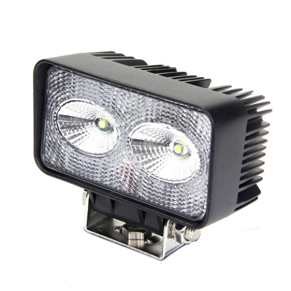 QFR139 QUAKELED Quake LED Fracture Light Flood LIGHT LED FRACTURE 4" BK FLOOD Fracture Light Flood Clear