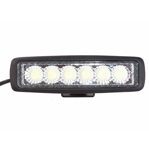 QSE092 QUAKELED Quake LED Seismic Work Light LIGHT LED SEISMIC 6" BK SPOT QUAKELED Seismic Work Light White