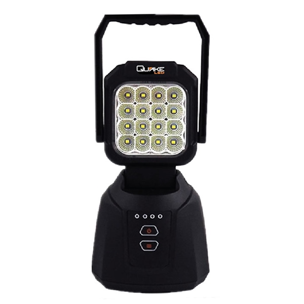 QPL757 QUAKELED Quake LED Portable Hood Light WORK LIGHT PORTABLE BK QUAKELED Portable Hood Light Clear