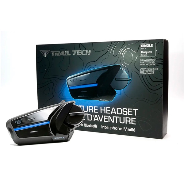 061-SHS TRAILTECH Trailtech Adventure Simple Headset HEADSET SINGLE ADVENTURE KIT Adventure Simple Headset 
