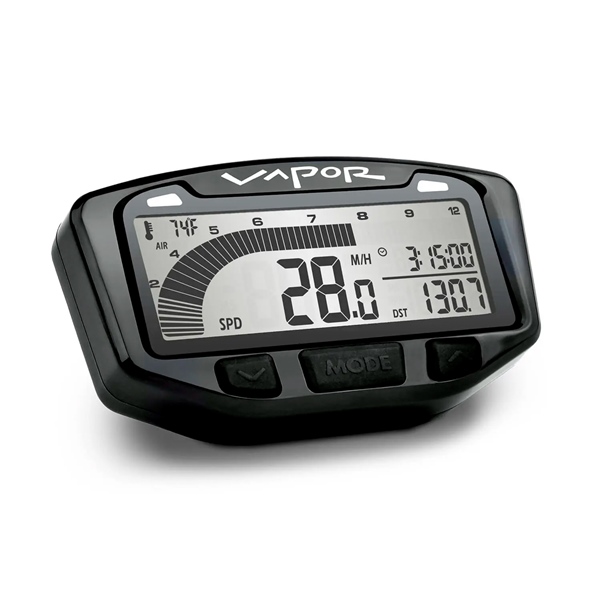 752-109 TRAILTECH Trailtech Vapor Speedometer/Tachometer COMPUTER VAPOR BK KIT TRAILTECH Vapor Speedometer/Tachometer 