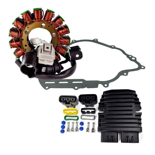 RM23002 KIMPEXHD Kimpex HD Stator, Mosfet Regulator, Rectifier and Crankcase Gasket Kit YAMAHA - 225376 STATOR/REG/RECTIFIER MOSFET YAM KIMPEX Stator, Mosfet Regulator, Rectifier and Crankcase Gasket Kit 