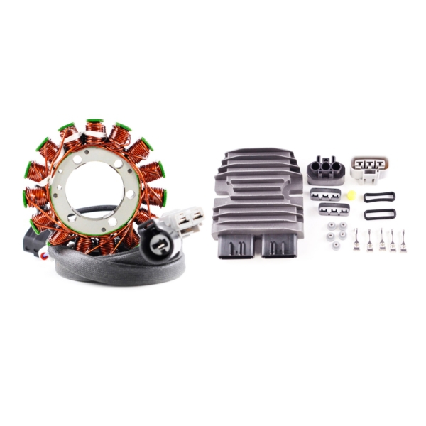 RMS900-103926 KIMPEXHD Kimpex HD Generator Stator & Aluminum Mosfet Voltage Regulator Kit KAWASAKI - 225515 GEN STATOR/VOLTAGE REGUL MOSFET KIT KAWA Generator Stator & Aluminum Mosfet Voltage Regulator Kit 