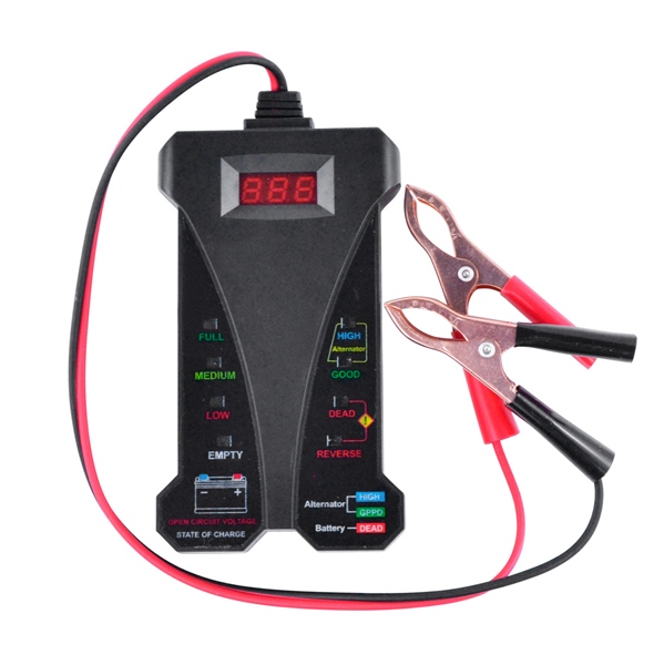 Universal 12V Digital Battery Tester