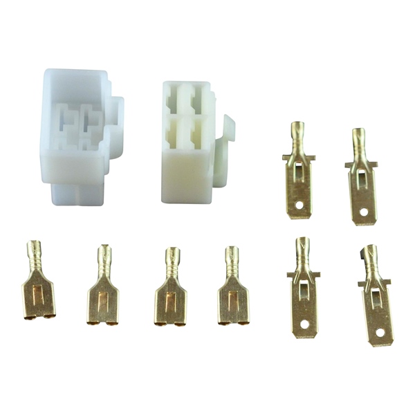 RM14029 KIMPEXHD Kimpex HD Universal Connectors Kit N/A - 225596 CONNECTOR 4 PIN KIT UNIV QTY4 KIMPEX Universal Connectors Kit 