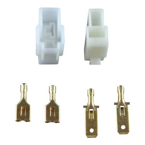 RM14031 KIMPEXHD Kimpex HD Universal Connectors Kit N/A - 225598 CONNECTOR PERPEN 2 PIN KIT UNIV QTY4 Universal Connectors Kit 