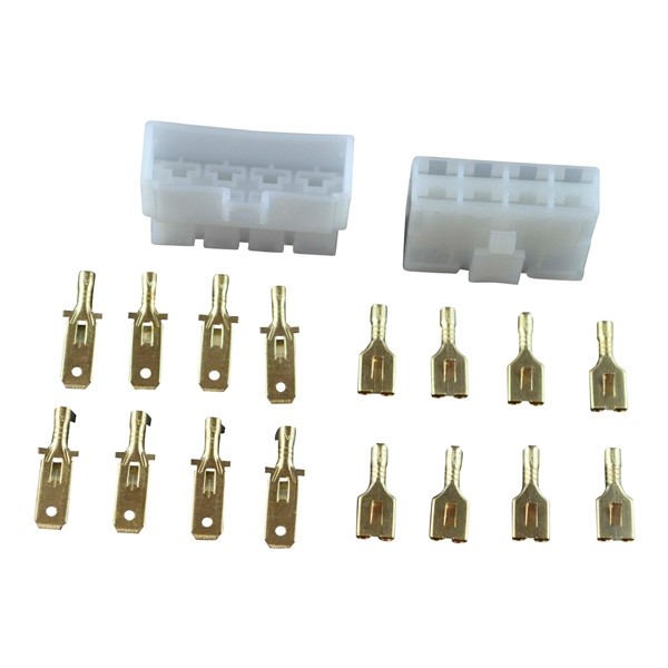 RM14032 KIMPEXHD Kimpex HD Universal Connectors Kit N/A - 225599 CONNECTOR 8 PIN KIT UNIV QTY4 KIMPEX Universal Connectors Kit 