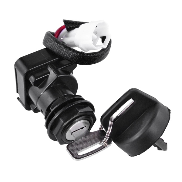 RMS110-104424 KIMPEXHD Kimpex HD Ignition Key Switch Lock with key - 225614 IGNITION KEY SWITCH SUZ KIMPEX Ignition Key Switch Black, Silver