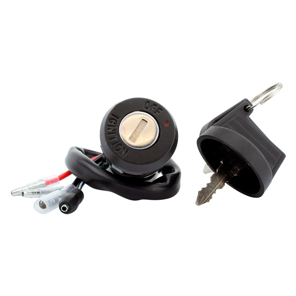 RMS110-103014 KIMPEXHD Kimpex HD Ignition Key Switch Lock with key - 225727 IGNITION KEY SWITCH HON KIMPEXHD Ignition Key Switch Black