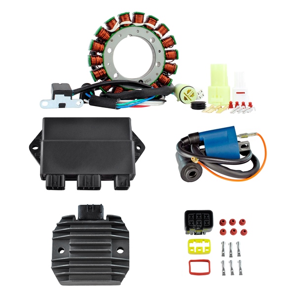 RMS900-006019 KIMPEXHD Kimpex HD Stator HP, Regulator, HP CDI Box & External Ignition Coil Kit YAMAHA - 225744 STATOR HP/REGUL/CDI BOX/COIL KIT YAM Stator HP, Regulator, HP CDI Box & External Ignition Coil Kit 