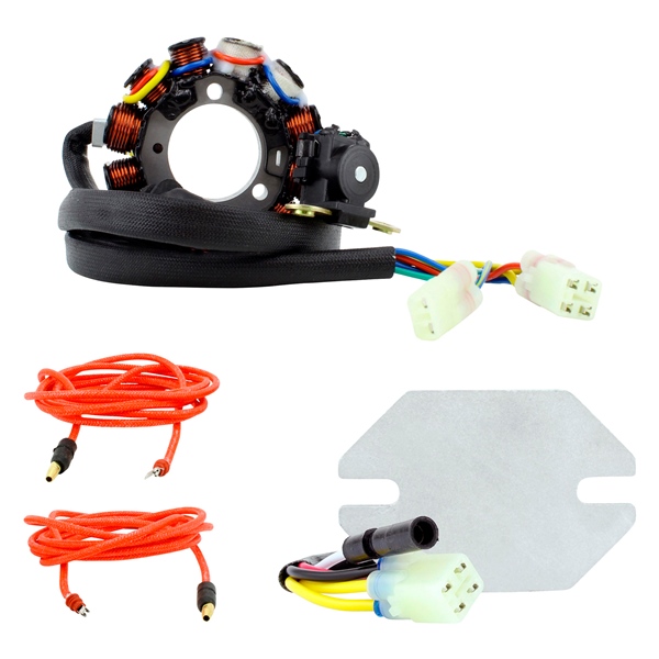 RMS900-105941 KIMPEXHD Kimpex HD AC to DC Conversion Kit Stator & Voltage Regulator HONDA - 225745 STATOR 90W DC/VOLTAGE REGULATOR KIT HON AC to DC Conversion Kit Stator & Voltage Regulator 