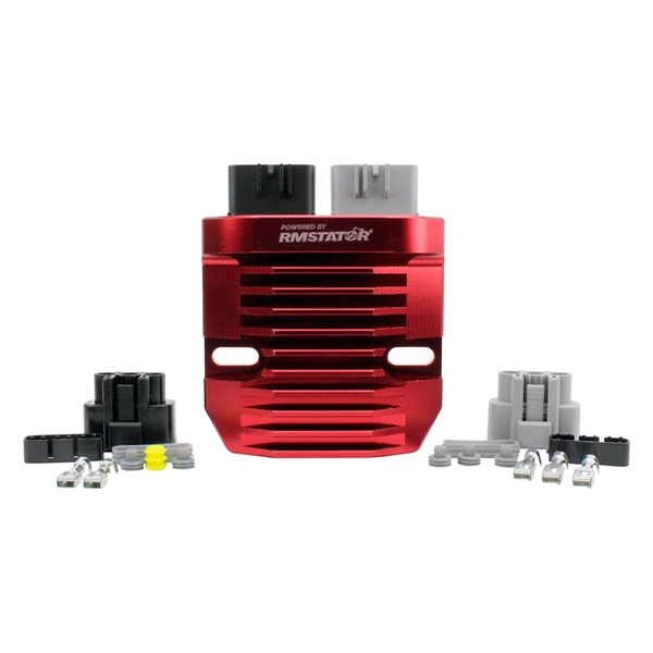 RMS023-107140 KIMPEXHD Kimpex HD Mosfet Voltage Regulator Rectifier ARCTIC CAT, CAN-AM (BRP), CFMOTO, DUCATI, HONDA, INDIAN, KAWASAKI, POLARIS, SEA-DOO, SKI-DOO, SUZUKI, TRIUMPH, VICTORY, YAMAHA - 225843 MOSFET VOLTAGE REGULATOR KIMPEXHD Mosfet Voltage Regulator Rectifier 