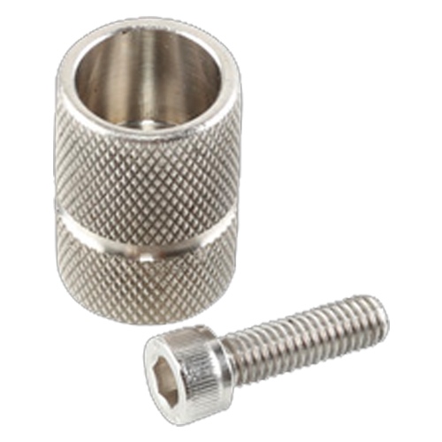 ZE90-3950 DRC-ZETA-UNIT DRC/ZETA/UNIT Revolver Shift Lever Option Tip TIP SHIFT LEVER REVOLVER 28MM DRCZETA Revolver Shift Lever Option Tip Silver