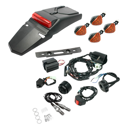 D45-70-053 DRC-ZETA-UNIT DRC/ZETA/UNIT LED EZ Electric Wire Kit with Anato/601 Flasher ELECTRIC WIRE KIT DRC LED EZ Electric Wire Kit with Anato/601 Flasher Red