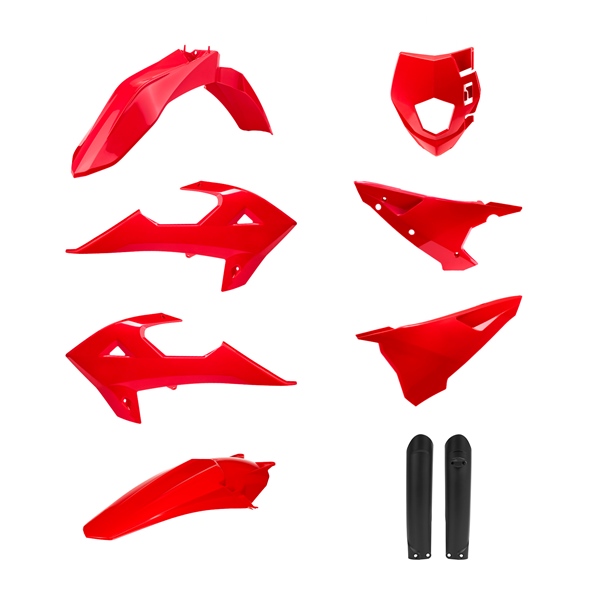 91630 POLISPORT Polisport MX Complete Kit PLASTIC KIT COMP RD GASGAS MX Complete Kit Red