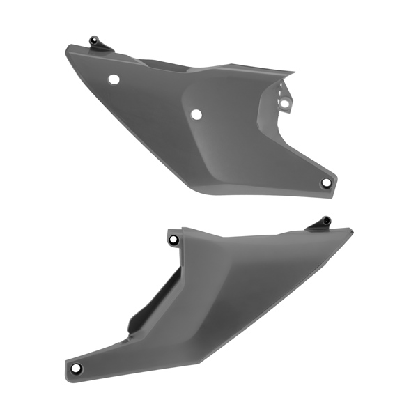 8612100003 POLISPORT Polisport Side Panels SIDE PANEL GY HUSQV Side Panels Gray