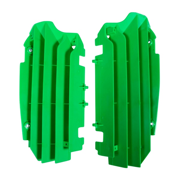 8457800002 POLISPORT Polisport Louver Wind Deflector for Radiator KAWASAKI RADIATOR LOUVERS GR KAWA POLISPORT Louver Wind Deflector for Radiator Green