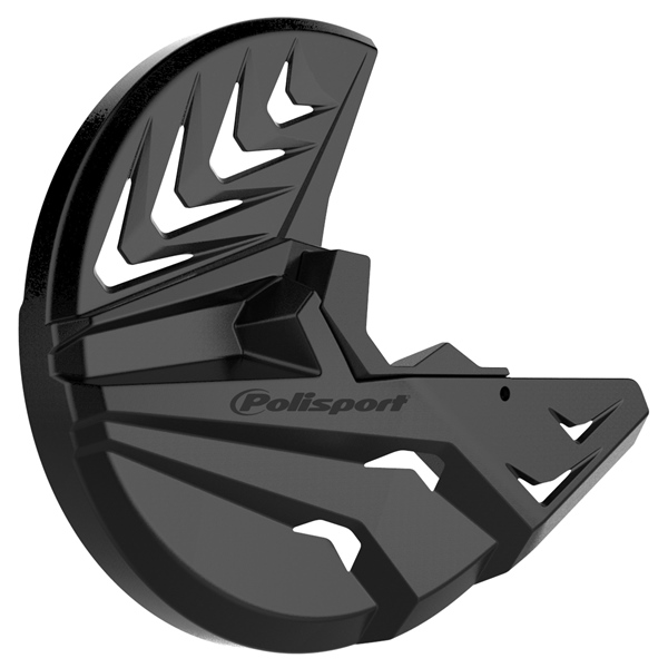 8151600001 POLISPORT Polisport Disc & Bottom Fork Protector FORK PROTECTOR LWR&DISK BK/BK POLISPORT Disc & Bottom Fork Protector Black, Black