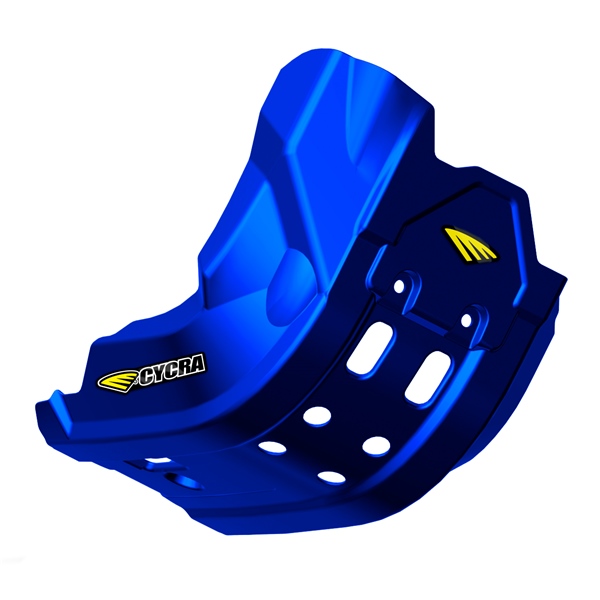 1CYC-6239-62 CYCRA Cycra Skid Plate Full Armor YAMAHA SKID PLATE FULL ARMOR BL YAM Skid Plate Full Armor Blue