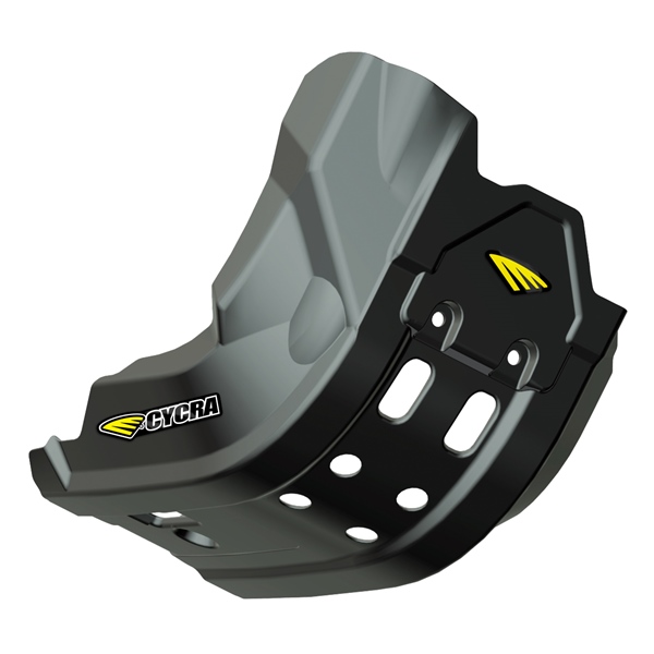 1CYC-6239-80 CYCRA Cycra Skid Plate Full Armor YAMAHA SKID PLATE FULL ARMOR GY YAM Skid Plate Full Armor Gray