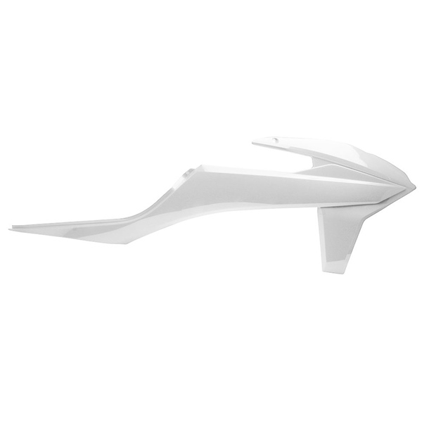 Image-2 Cycra Powerflow Radiator Shroud Wind Deflector - KTM PROTECTOR RADIATOR POWERFLOW WH KTM 1CYC-1905-42 1CYC-1905-42 CYCRA