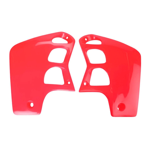 8494900001 POLISPORT Polisport Radiator Scoop - Restyling Wind Deflector - HONDA RADIATOR SCOOP RESTYLING RD HON Radiator Scoop - Restyling Red