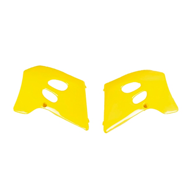 8479200001 POLISPORT Polisport Radiator Scoop Wind Deflector - SUZUKI RADIATOR SCOOP YE SUZ Radiator Scoop Yellow