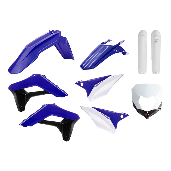 90845 WARN Polisport MX Complete Kit Sherco PLASTIC KIT COMP OEM SHERCO MX Complete Kit OEM Color