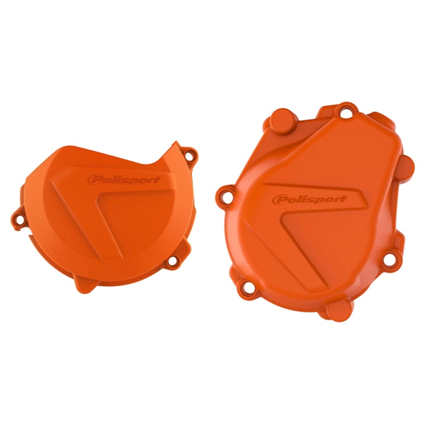 90986 POLISPORT Polisport Clutch Kit & Inginition Cover Protector CLUTCH KIT+IGNITION COVER OG KTM/HUSQV Ignition Covers 