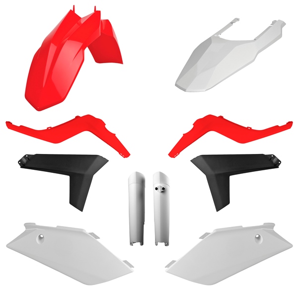 91548 POLISPORT Polisport MX Complete Kit GAS GAS PLASTIC KIT COMP OEM GASGAS MX Complete Kit OEM Color
