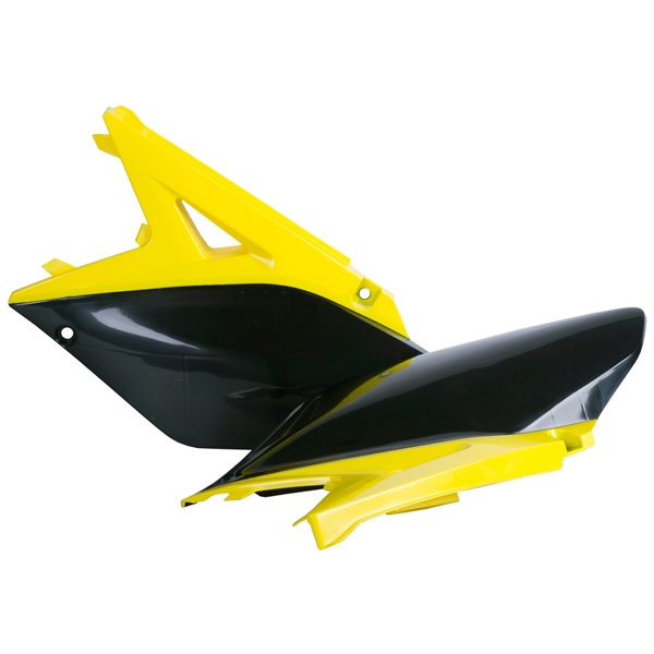 8605200006 POLISPORT Polisport Side Panels SIDE PANEL YE/BK SUZ Side Panels Yellow, Black