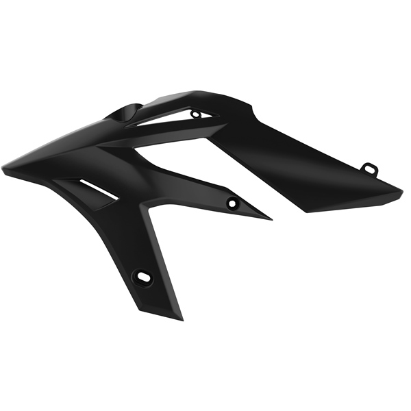 8418900003 POLISPORT Polisport Radiator Scoop BETA RADIATOR SCOOP BK BETA Radiator Scoop Black