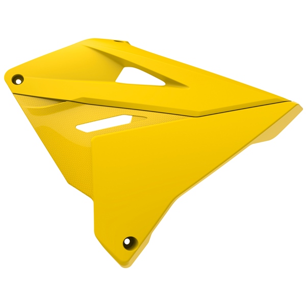 8423700004 POLISPORT Polisport Radiator Scoop - Restyling SUZUKI RADIATOR SCOOP RESTYLING YE SUZ Radiator Scoop - Restyling Yellow