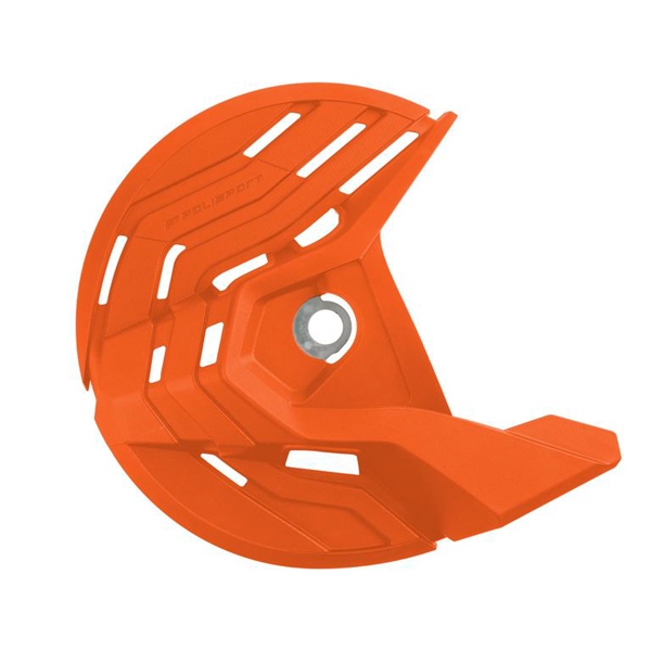 8159200002 POLISPORT Polisport Front Disc Protectors DISC PROTECTOR FORTRESS OG Front Disc Protectors Orange