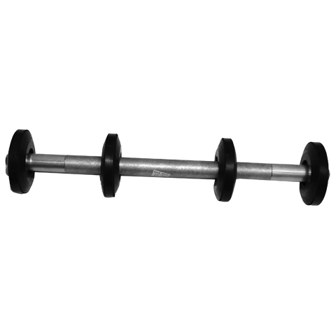 02-790A WAHLBROS Wahl Bros  Suspension Cross Shaft with wheels 271246 CROSS SHAFT WAHLBROS Suspension Cross Shaft with wheels 