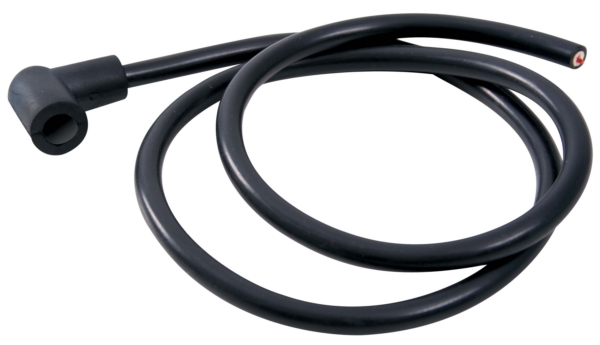 01-110 KIMPEX Kimpex Spark Plug Connector with Cable Elbow 90° - 01-110 SPARK PLUG CONNECTOR Spark Plug Connector with Cable Black