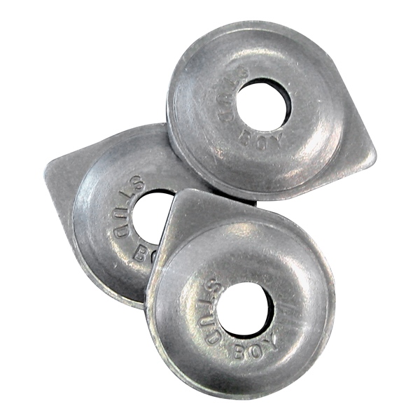 2060-P2-RACE STUDBOY Stud Boy Racer Teardrop Backer Plate RACER TEARDROP BACKER 7MM QTY48 Racer Teardrop Backer Plate Aluminium